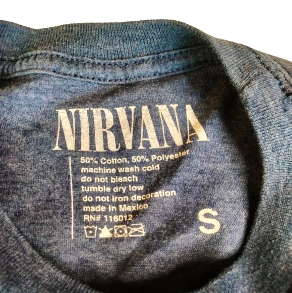 2015 Nirvana Band Shirt Sz. S - Picture 4 of 5